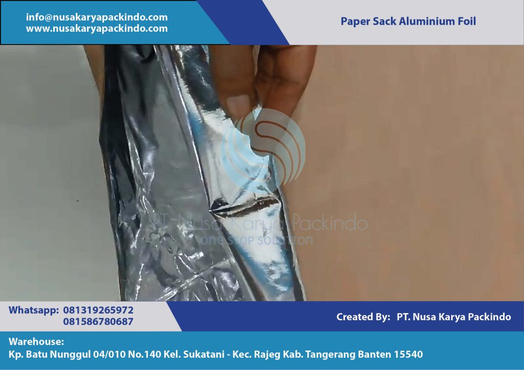 pabrik paper sack aluminium foil