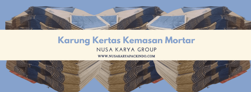 karung kertas kemasan mortar